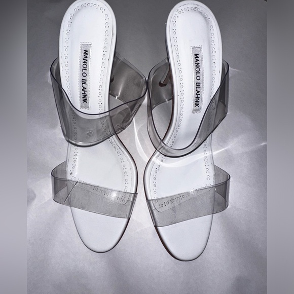 Manolo Blahnik
Scolto 90mm slip-on sandals Size 38 1/2 - Picture 5 of 8